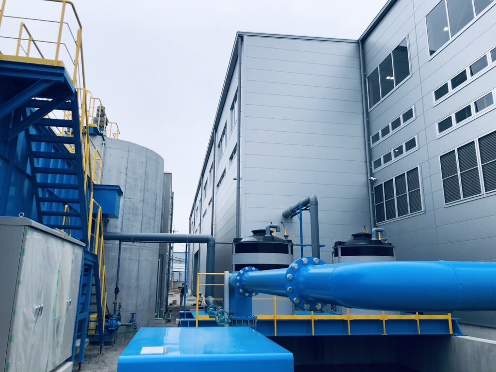 工場建設現場/外観/設備工事