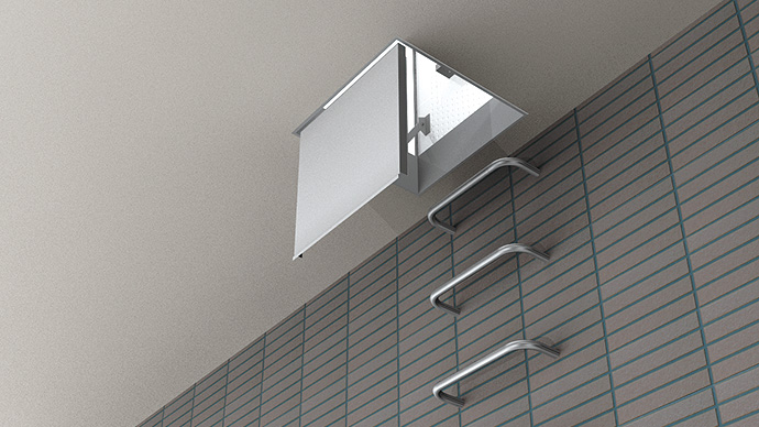 消防設備　避難経路