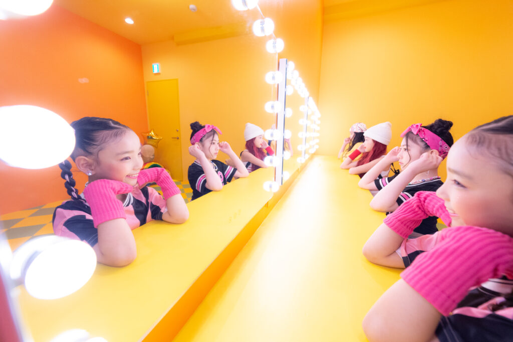 スタジオ　化粧室