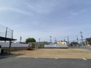 文化財試掘調査の様子